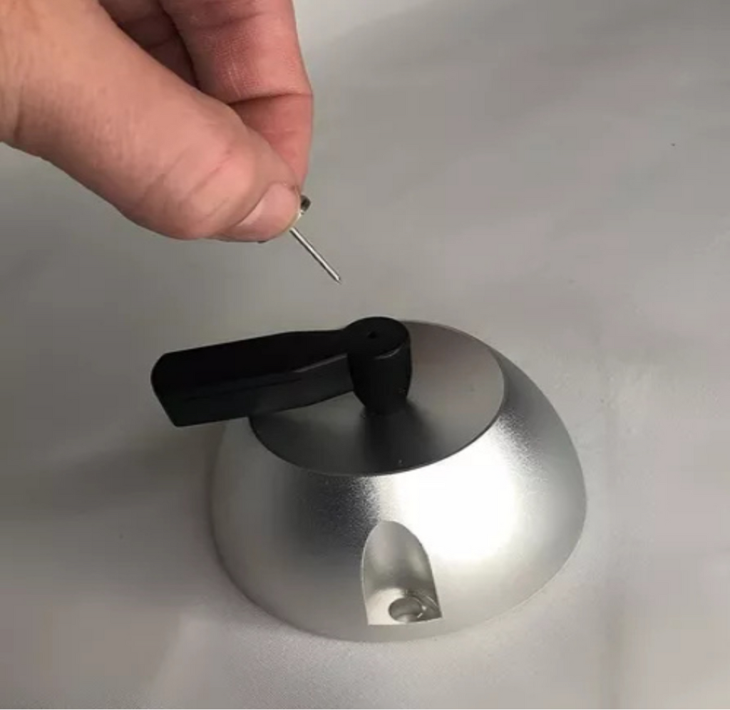 Extractor Magnético Removedor Etiqueta  Color Plateado