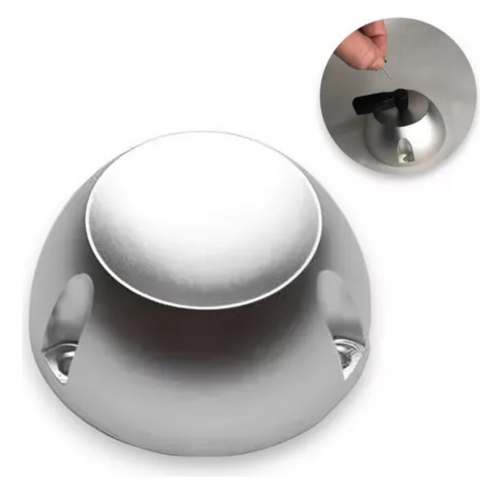 Extractor Magnético Removedor Etiqueta  Color Plateado